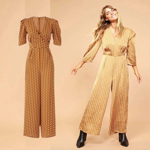 Polkadot Jumpsuit - Picture 4 of 4